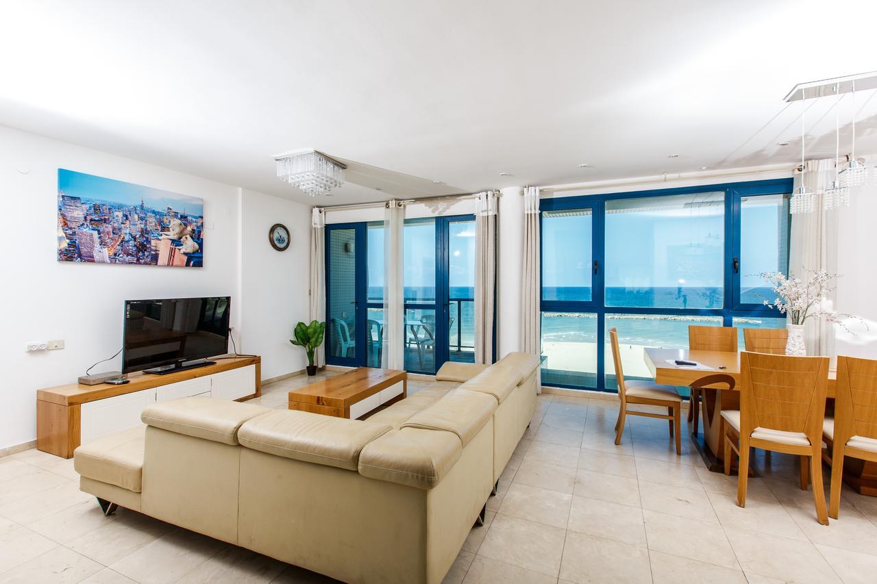 Ocean Front Apartments First Line To The Beach Tel Aviv Exteriér fotografie