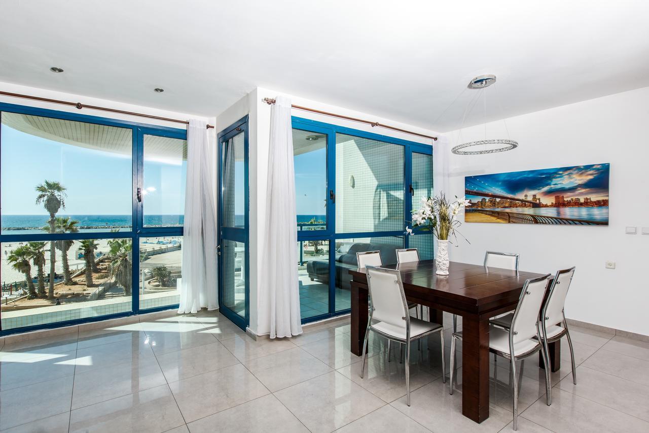 Ocean Front Apartments First Line To The Beach Tel Aviv Exteriér fotografie